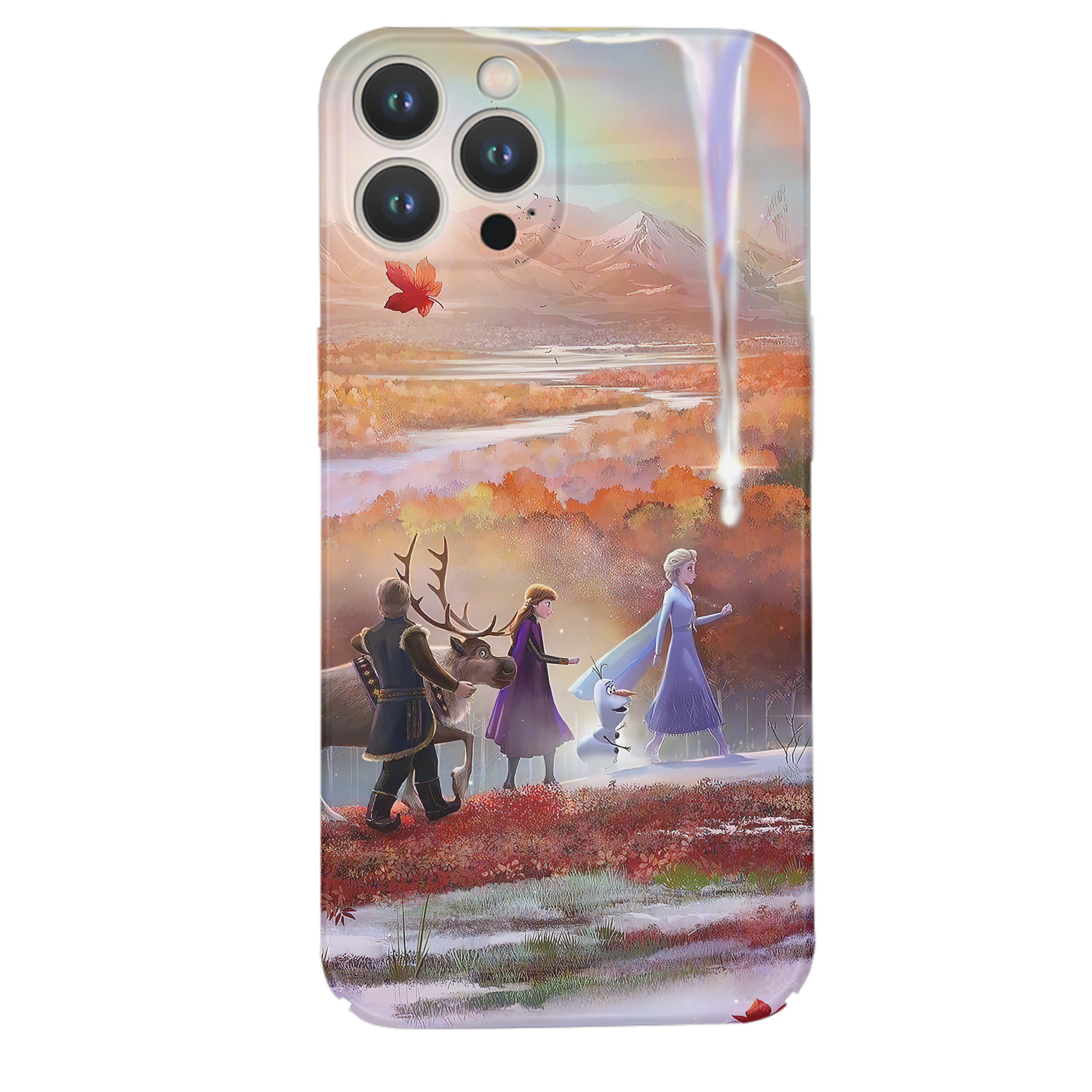 （画像用） アナと雪の女王 アンナ エルサ Frozen Anna Elsa 【iPhone 14シリーズ対応】ハードケース